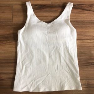 Uniqlo Alrism Cotton ribbed bra top in S